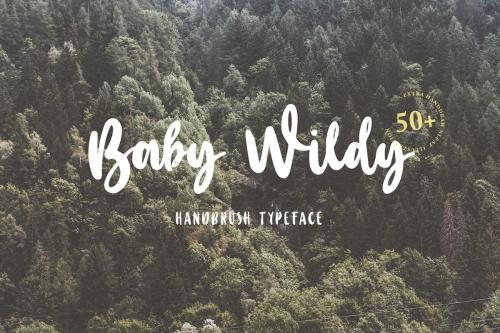 Baby Wildy Handwritten Font