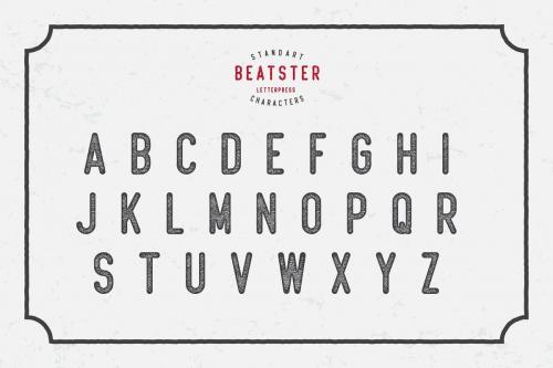 Beatster Typeface  2