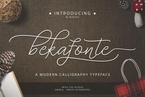 Bekafonte Typeface 1