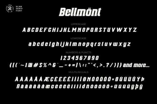 Bellmönt Modern Serif Typeface  2