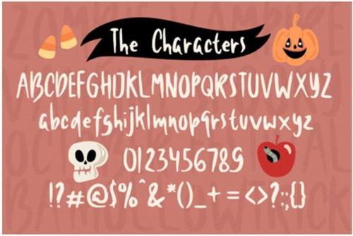 Black Shadows Font 1