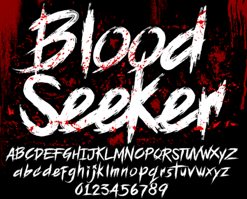 Blood Seeker Font 1