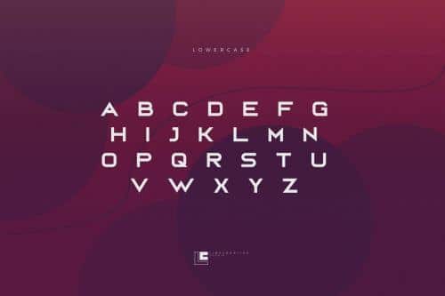 Bord Display Font  1