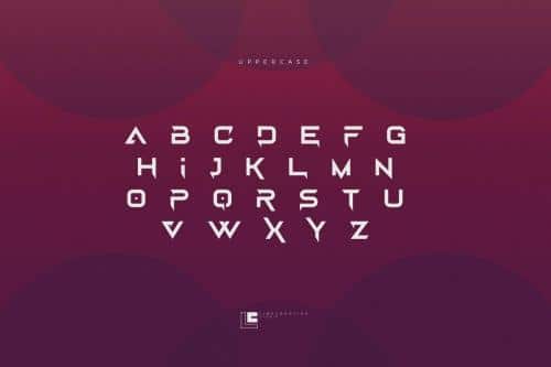 Bord Display Font  2
