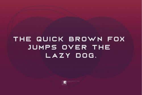 Bord Display Font  3