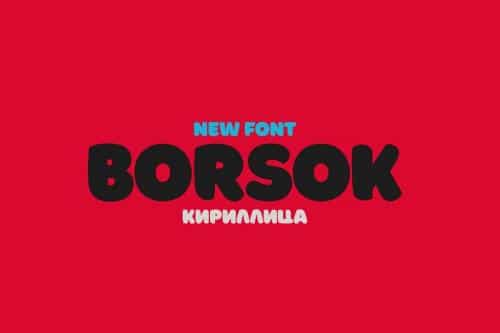 Borsok Typeface 1