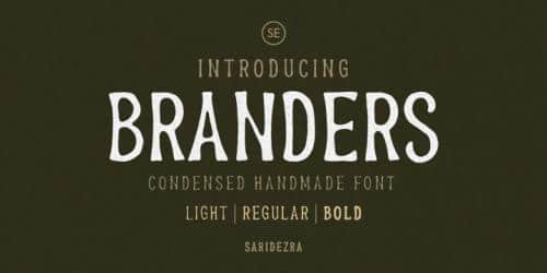 Branders Font 1