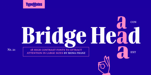 Bridge Head Font Family 1
