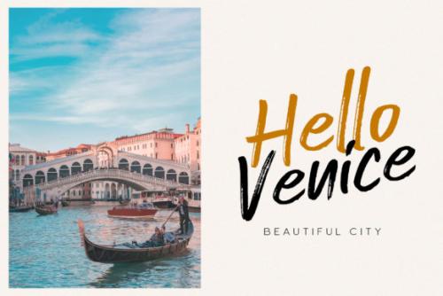 Brushline Font 14