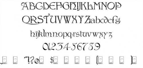 Bu Scarecrow Font