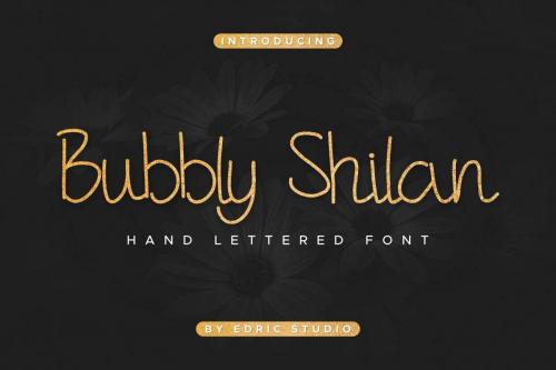 Bubbly Shilan Script Font 11