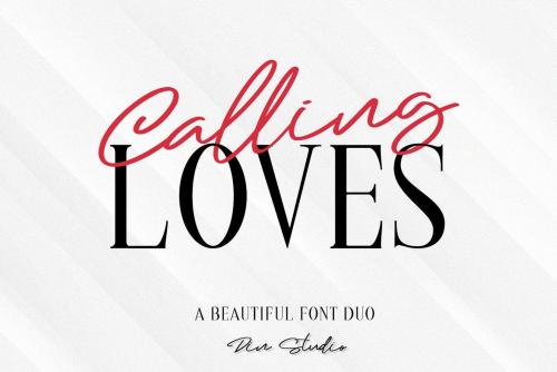 Calling Loves Font Duo 13 (1)
