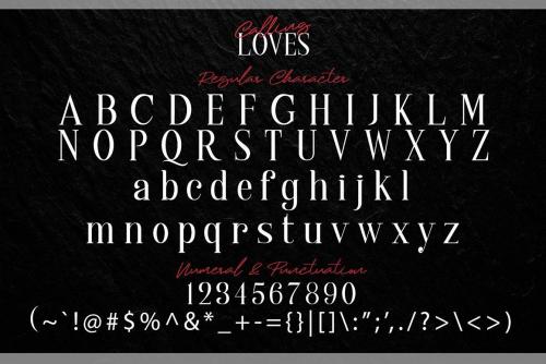 Calling Loves Font Duo 9