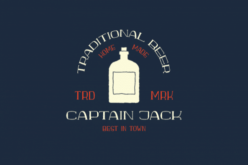 Captain Jack Serif Font 3