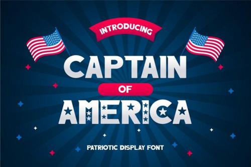 Captain of America Font 1