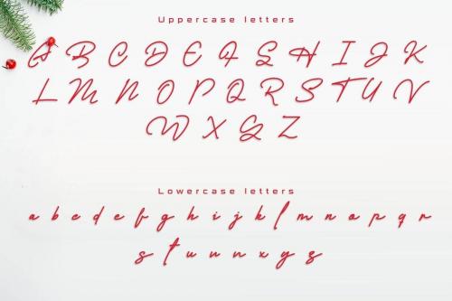 Casablanca Monoline Signature Script Font 3