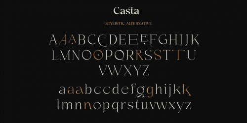 Casta Serif Font 12