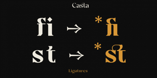 Casta Serif Font 13