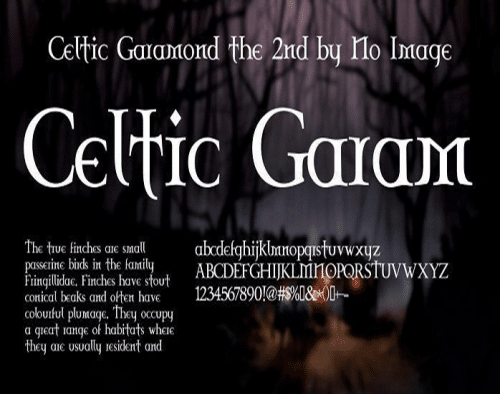 Celtic-Garamond-The-2nd-Font-0