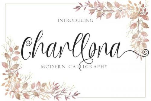 Charllona Calligraphy Font