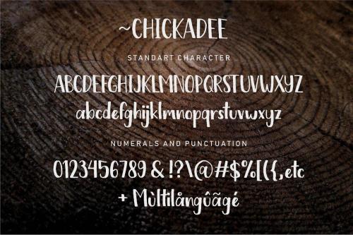 Chickadee Font 2
