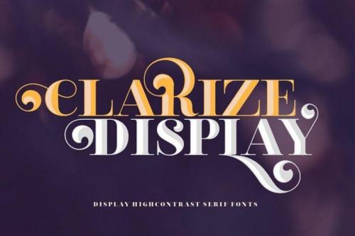 Clarize Display Font Family
