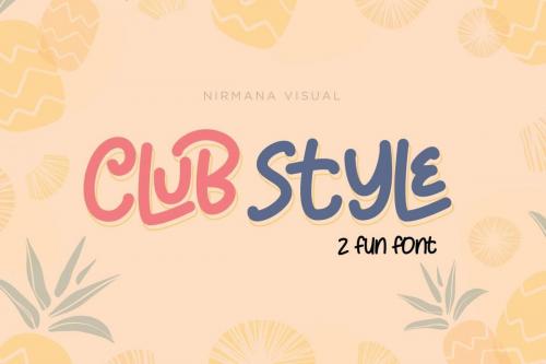 Club Style Font 1