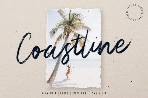 Coastline Brush Font