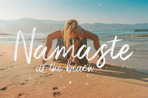 Coastline Brush Font 1