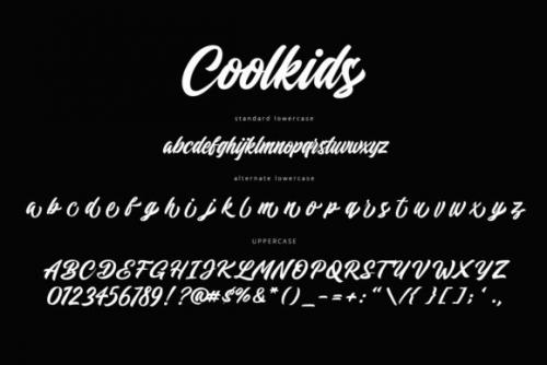 Coolkids Script Font 2