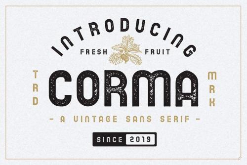 Corma Vintage Sans Font 1