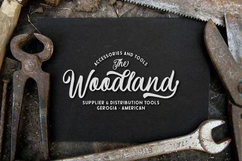 Courtland Handdrawn Font  3