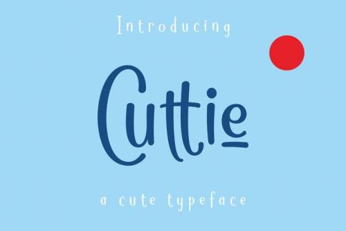 Cuttie Typeface 1
