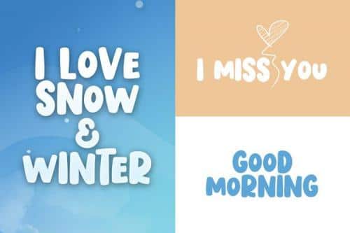 Dasher Deer Font  4
