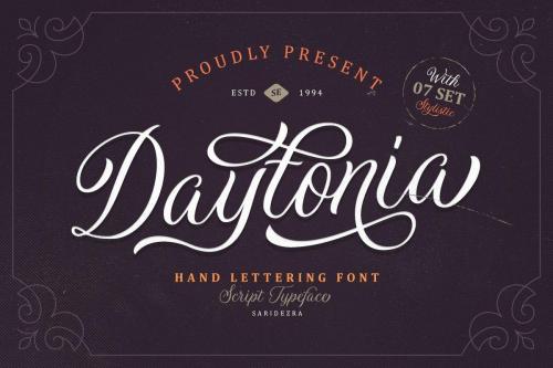 Daytonia Script Font 1
