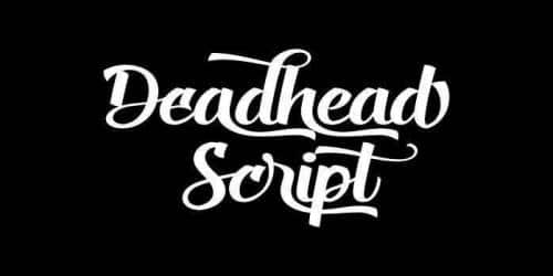 Deadhead Script Font  8