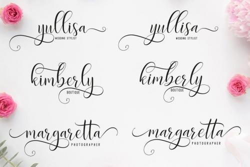 Delight Script Font 5