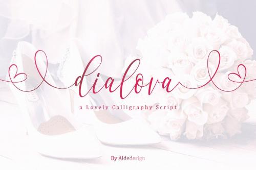 Dialova Script Font
