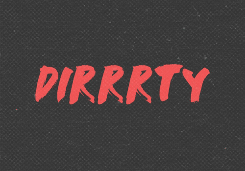 Dirrrty-Font-Free