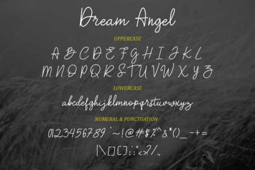Dream Angle Font  2
