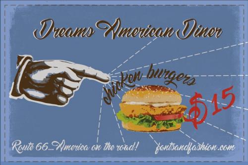 Dreams American Diner Font 1