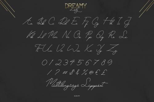 Dreamy Loly Font Duo  6