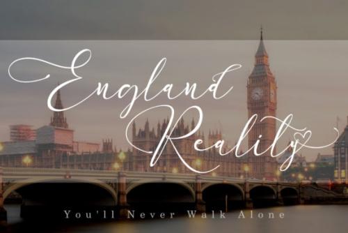 England Reality Handwritten Font