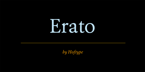 Erato Font Family 1