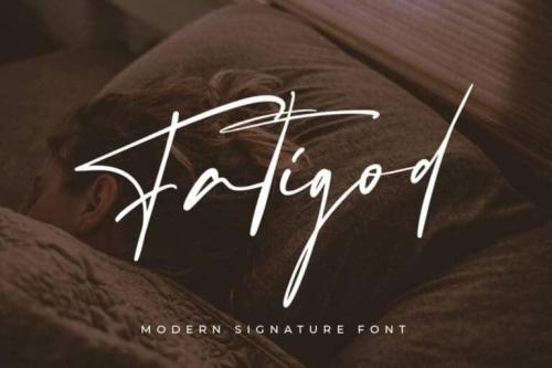 Fatigod Script Font
