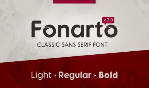 Fonarto v.2.0 Sans Font Family 1