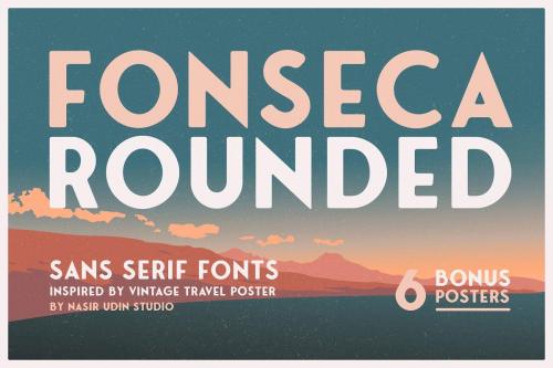 Fonseca Rounded Typeface