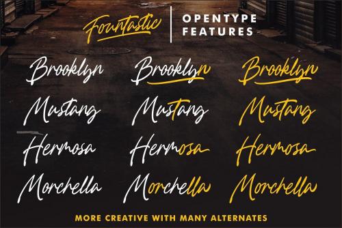 Fountastic Font 2