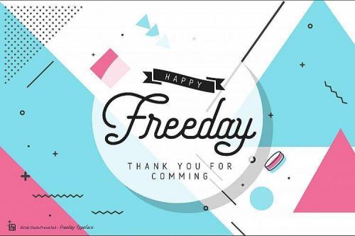 Freeday Font Family Free  6