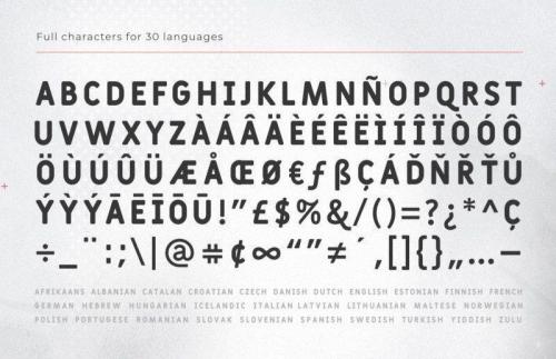 Fulbo Typeface 4